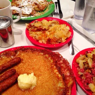 Famous Corned Beef Hash and 2 Eggs With Toast