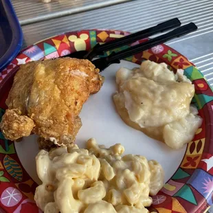 A plate I made for myself from the 8 piece box