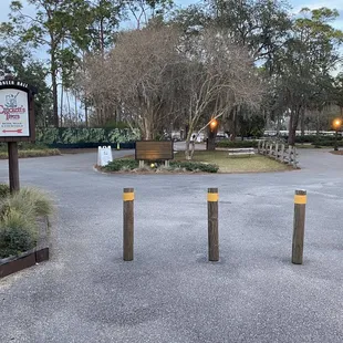 a parking lot
