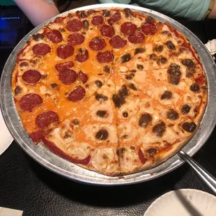 Half Cheese/Half Pepperoni P&amp;M Original