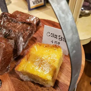 Some baked goods for sale by the register