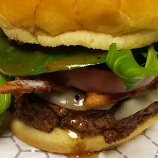 Balsamic Bacon Burger