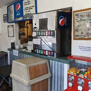 This is the window where you order