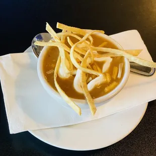 a bowl of soup