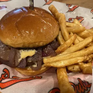 Stinky Onion Burger