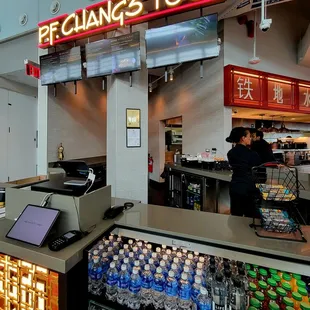  a view of a restaurant