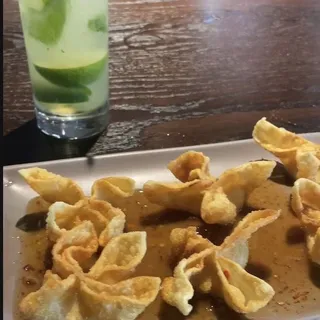 HAND-FOLDED CRAB WONTONS