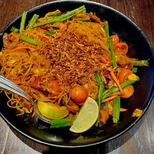 Delicious Singapore Street Noodles.