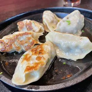 Pan fried Handmade Pork Dumplings - 6 Count