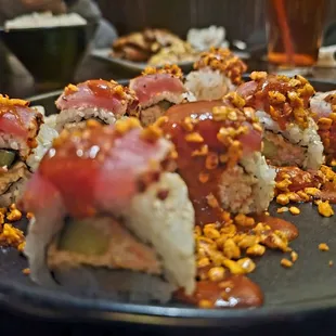 Kung Pao Dragon Roll