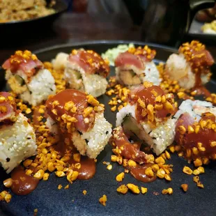 Kung Pao Dragon Roll