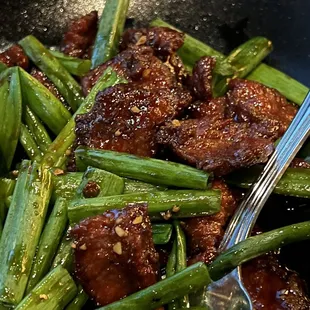 Mongolian Beef ( too salty)