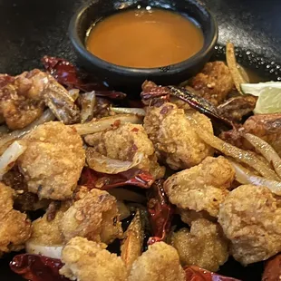 Salt and Pepper Prawns