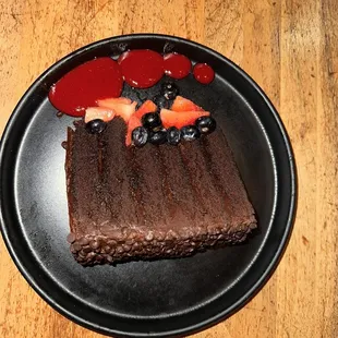 Wall of Chocolate cake