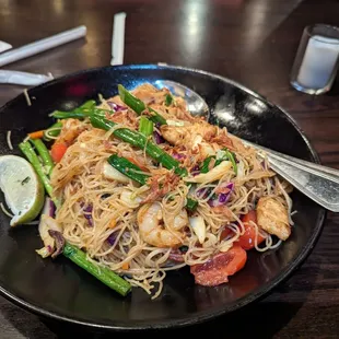 Singapore Street noodles - about 18 dollars