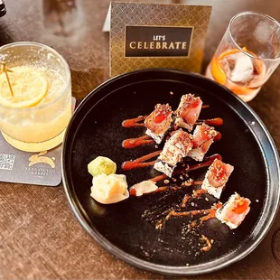 Kung Pao Dragon Roll*