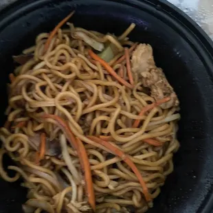  a bowl of noodles