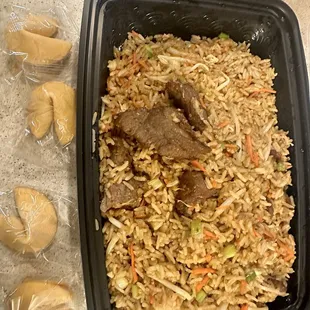 Fried Rice with Beef