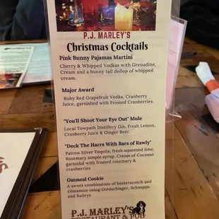 Christmas Cocktails