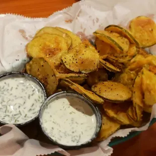 Fried Pickle Chips