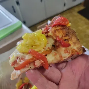 pizza, food