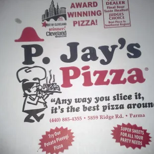 Pizza box. Duh :p