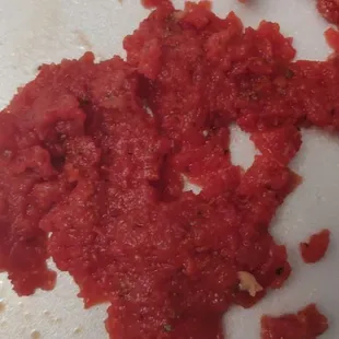 Not sauce. Paste.