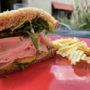 Turkey Avocado Club... fantastic!