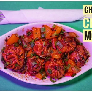  chicken chili momo