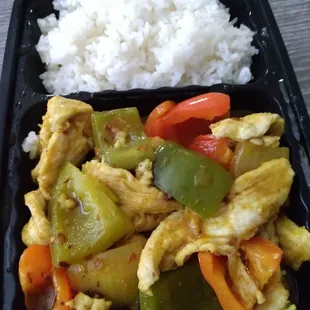 Curry chicken