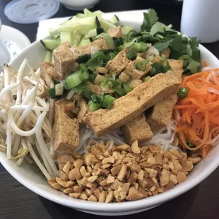 Crispy Tofu Salad