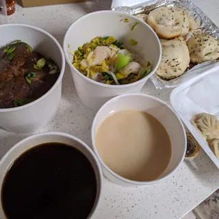 Fish with Preserved Veg Rice Noodle