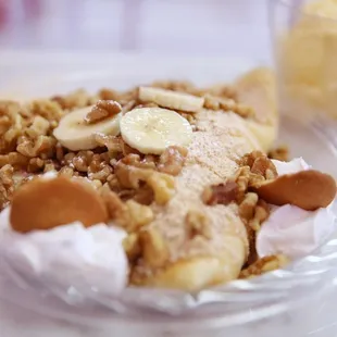 Bananas Over You + scoop of Vanilla Ice Cream