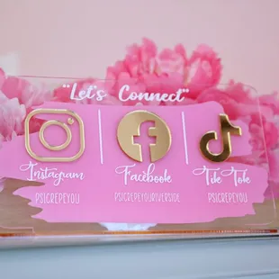Social Media Handles