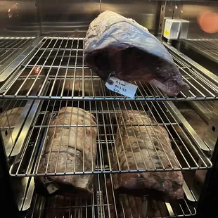 Public facing aging locker: aka beef having a month at the spa!