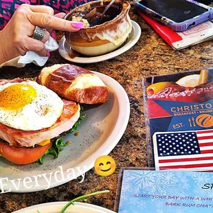 Shortrib Eggs Benedict and Brunch Burger  Best Brunch Downriver with Booze everyday till 3pm