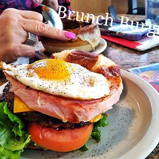 Brunch Burger  outstanding Delicious