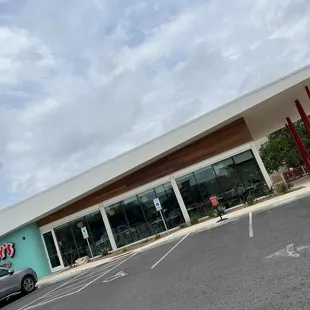 parking lot with cars