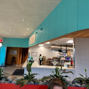 Very inviting and clean restaurant!