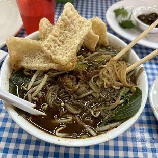 Tom Yum Shrimp Noodle Soup