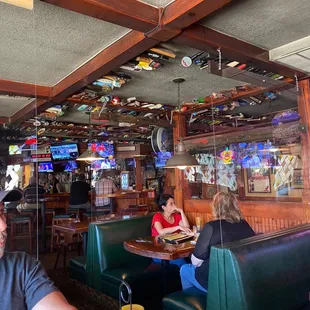 Inside dining. Traditional English pub style