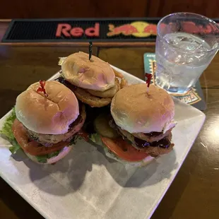 BBQ sliders extra napkins required! !