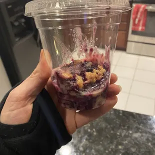 Two bites of cobbler! That&apos;s it!