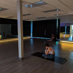 Upstairs New Infrared heated Hot Pilates &amp; Yoga Room!