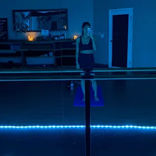 Kettle bell hot Pilates.