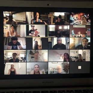 Yelp Elite gang doing Pilates together