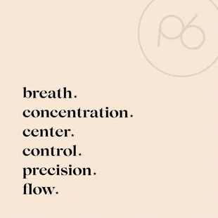 The Six Principles of Pilates