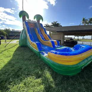 Water slides