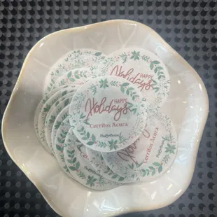 Custom Toppers for your catering event!