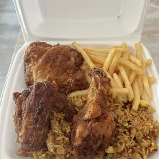 Comb Pollo Frito 3 Presas